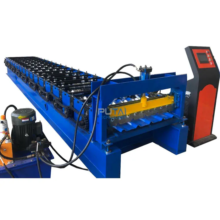roof sheet making machine corrugated roof roll forming machine roofing sheet forming machine